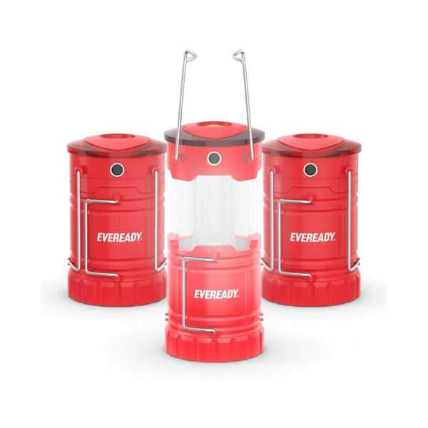 3-Pack Eveready LED Camping Lanterns
