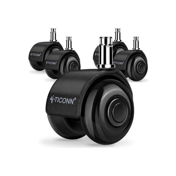 5-Pack Office Chair Caster Wheels