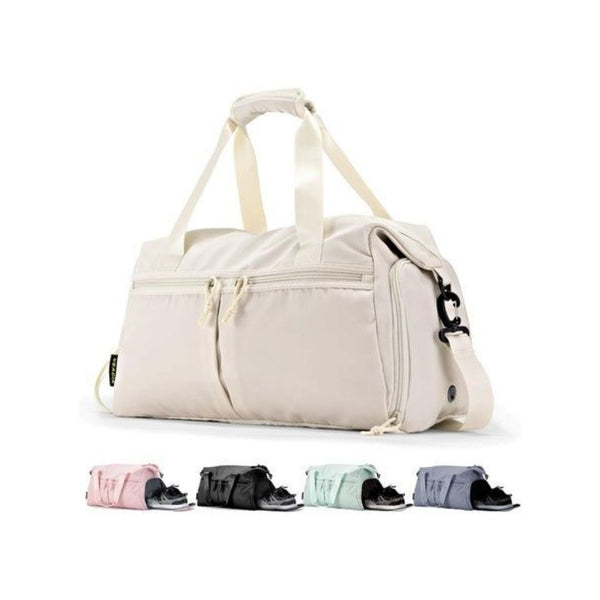 Duffel Bag with Shoe Compartment and Wet Pocket