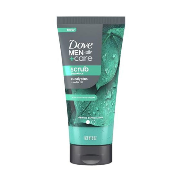 Dove Men+Care Eucalyptus Body And Face Scrub