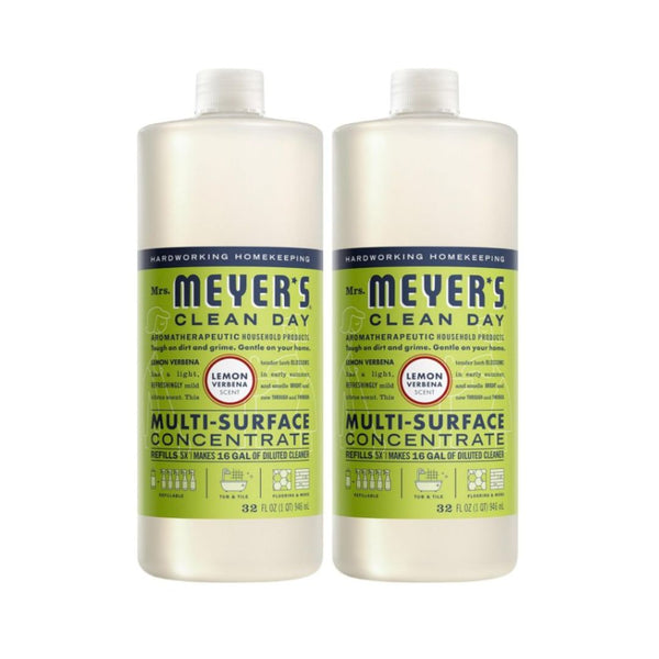 2-Pack MRS. MEYER’S Multi-Surface Everyday Concentrate