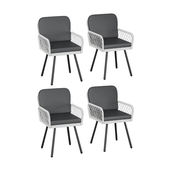 Set of 4 GarveeLife Patio Dining Chairs
