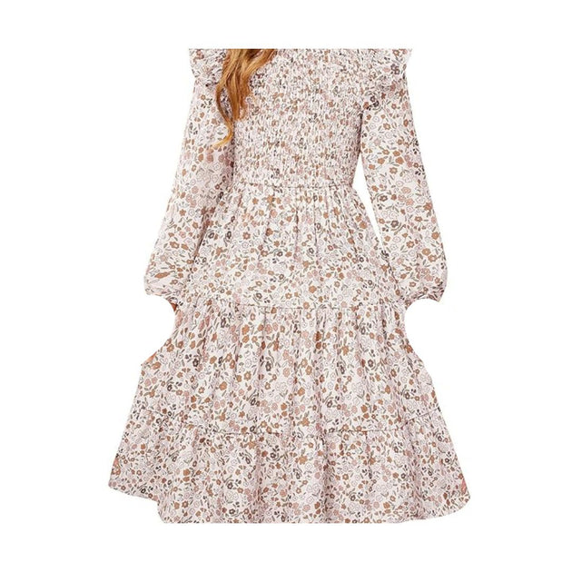 GRACE KARIN Girls Long Sleeve Floral Dress (6 Patterns) – simplexdeals