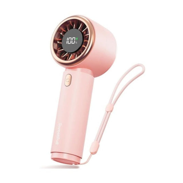 Handheld Turbo Fan with Rechargeable Battery