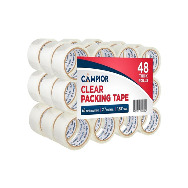 48 Rolls Clear Packing Tape