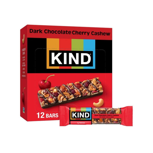 12-Count KIND Nut Bars, Dark Chocolate Cherry Cashew