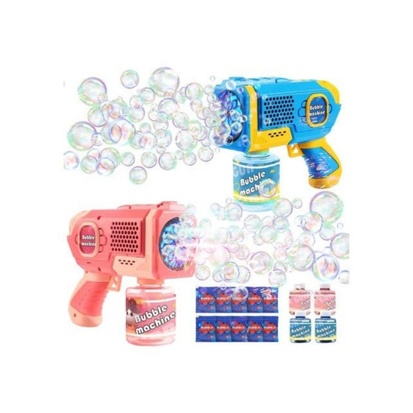 2 Automatic Light Up Bubble Gun Blasters