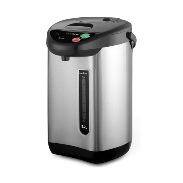 NutriChef 3.38 Qt Insulated Stainless Steel Hot Water Urn Pot