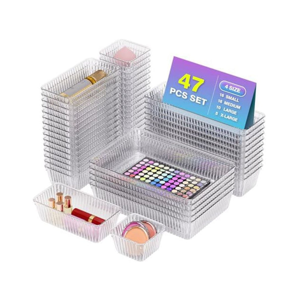 47 Piece Drawer Organizer Set