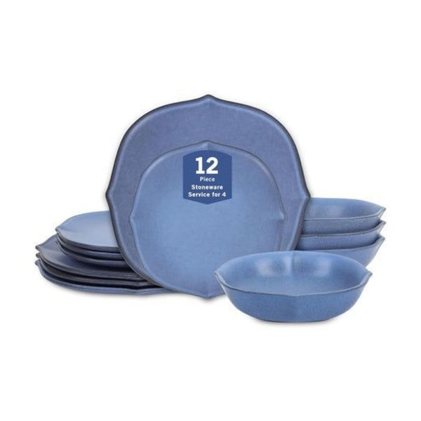 12-Piece Stone Lain Baskerville Dinnerware Set