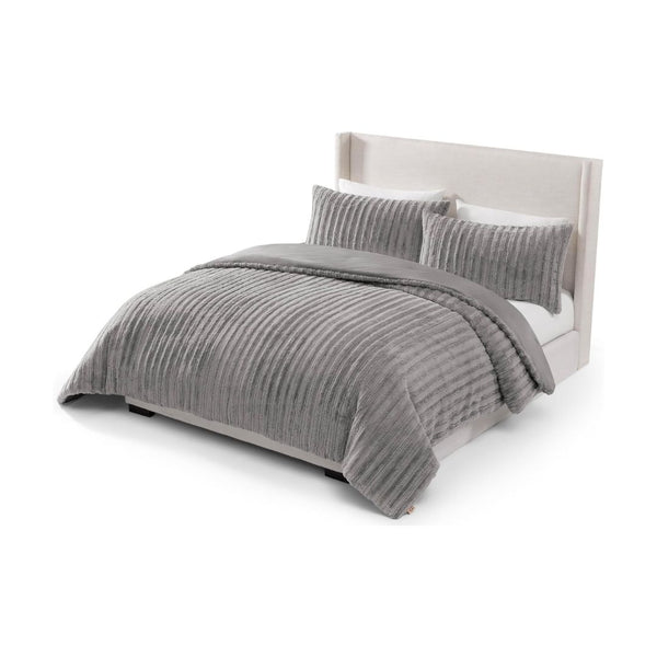 UGG Kenzie Plush Down Alternative Comforter Set with 2 Pillow Shams (King)