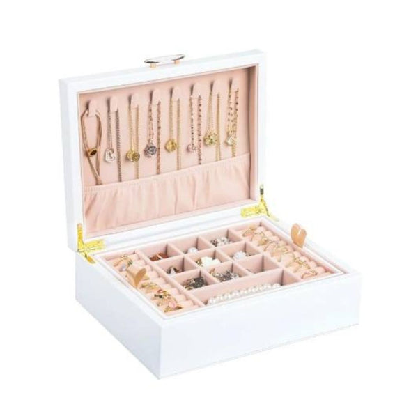 2-Layer Travel Jewelry Box