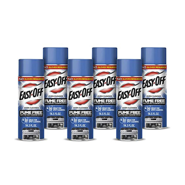 6 Pack Easy Off Fume Free Oven Cleaner