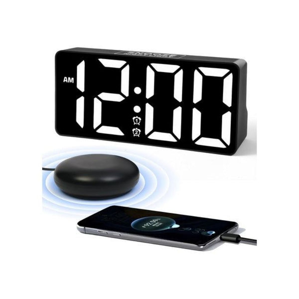 Alarm Clock For Heavy Sleepers With Bed Shaker