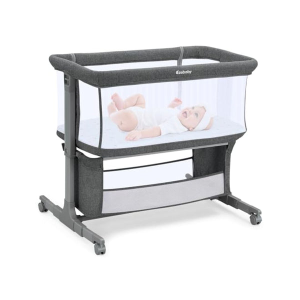 Ezebaby Rolling Bassinet with Storage Basket