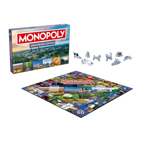 Monopoly Board Game – Greensboro, NC Edition