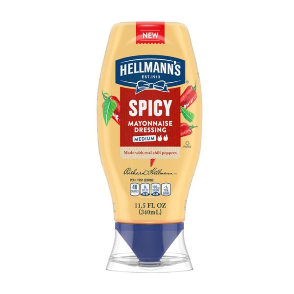 Hellmann’s Spicy Mayonnaise Dressing Squeeze Bottle