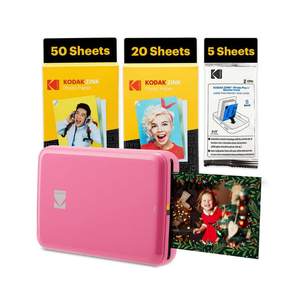 Kodak Step Instant Smartphone Photo Printer – 75 Sheets Bundle