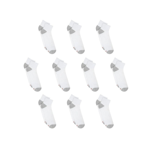 20 Pairs of Hanes Men’s Lightweight Comfort Ankle Socks