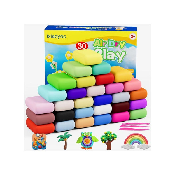 30 Colors Air Dry Clay