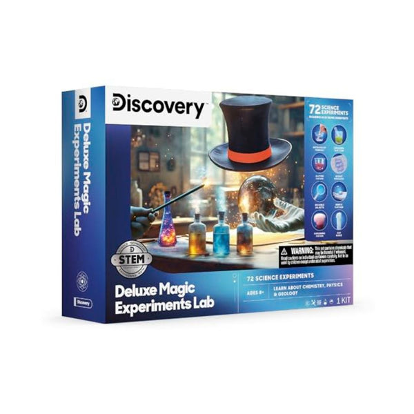 Discovery Magic Science Lab With 72 STEM Experiments