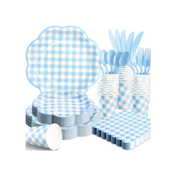 350 Pcs Paper Dinnerware Set