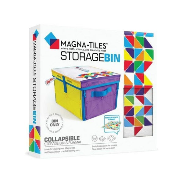 Magna-Tiles Storage Bin & Interactive Play-Mat