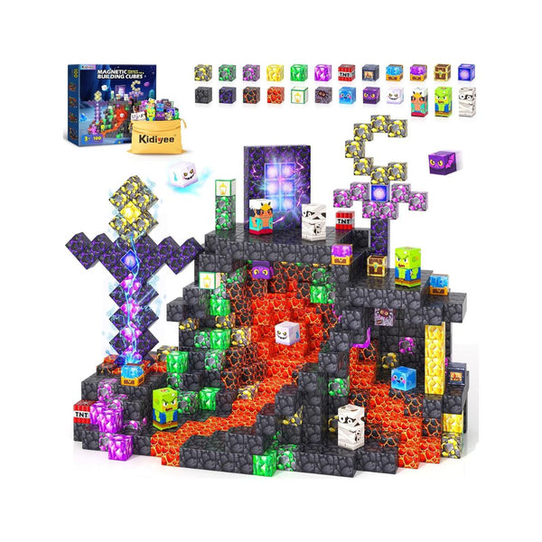 100 Pcs Magnetic Cubes