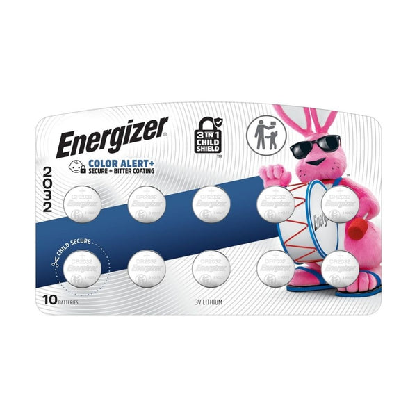 10-Pack Energizer 3V Lithium Coin Batteries