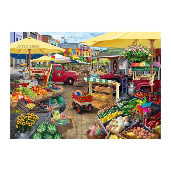 1,000 Piece Wonder Forge Farmer's Market Day Jigsaw Puzzle