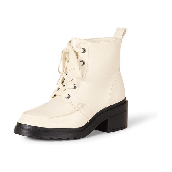 Amazon Essentials Women’s Lace Up Moc Toe Combat Boots