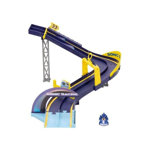 Sonic E-Stadium Track Set with 1:64 Die-Cast Vehicle