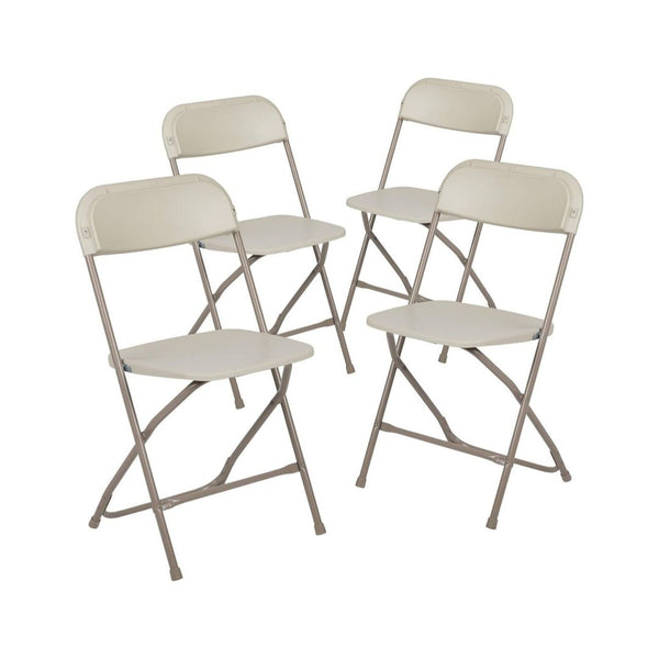 4-Pack Flash Furniture Plastic Folding Chairs