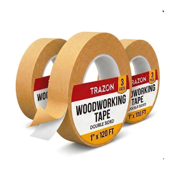 3-Pack Double Sided Woodworking Tape