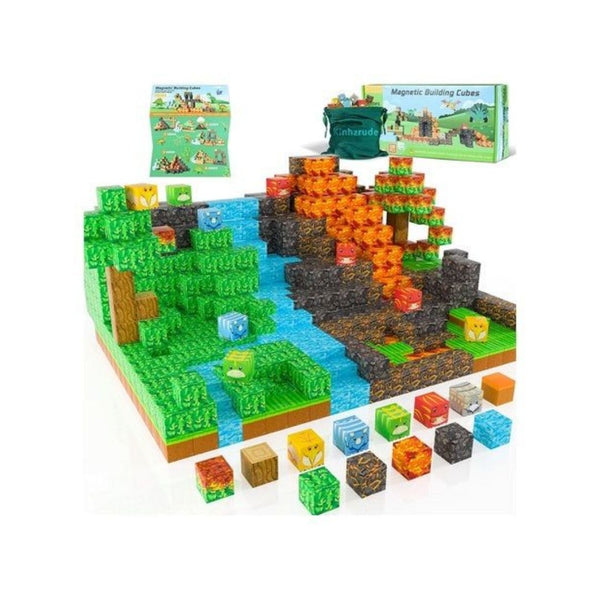 120-Piece STEM Magnetic Building Blocks Set