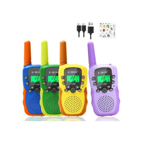 4 Long Range Walkie Talkies