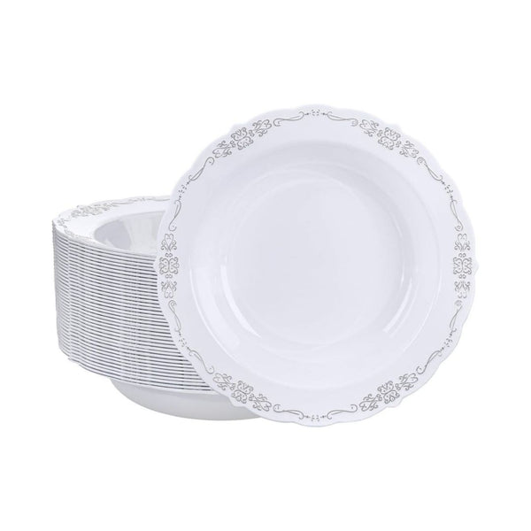 30-Pack Plastic Bowls