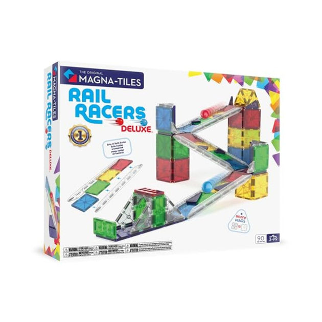 90 Piece Magna-Tiles Rail Racers Set – simplexdeals