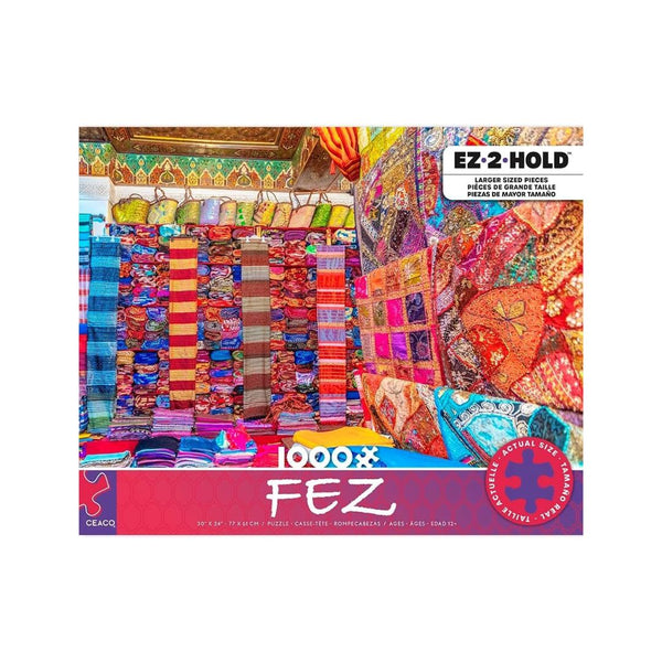 Ceaco – Fez – 1000 Larger Sized Piece Jigsaw Puzzle