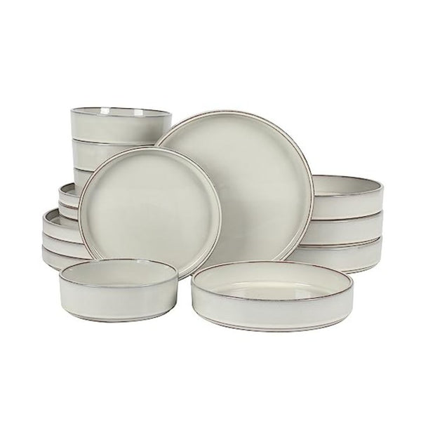 16-Pcs Bloomhouse Plates And Bowls