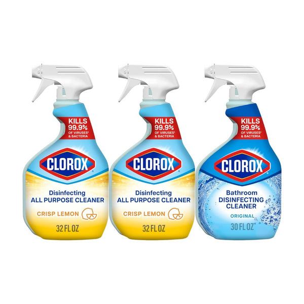 3 Bottles of Clorox Disinfecting All-Purpose Cleaner