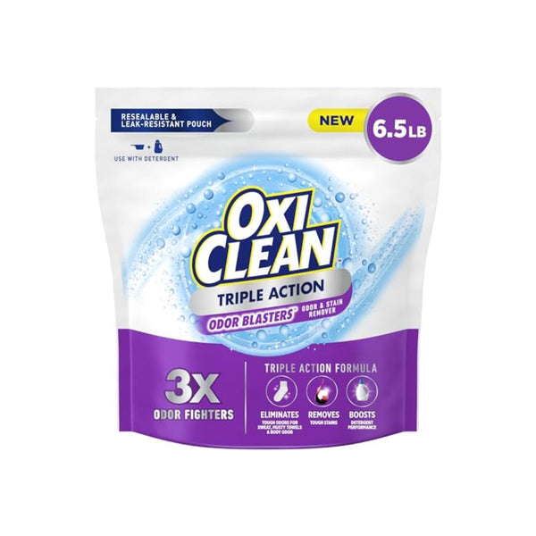 OxiClean Triple Action Odor Blasters Odor And Stain Remover Powder Color Safe