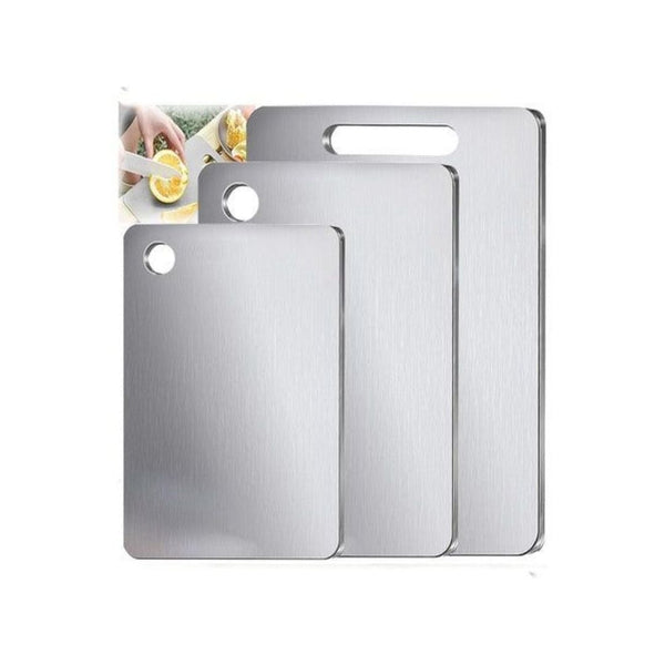 3-Piece Titanium Cutting Board Set