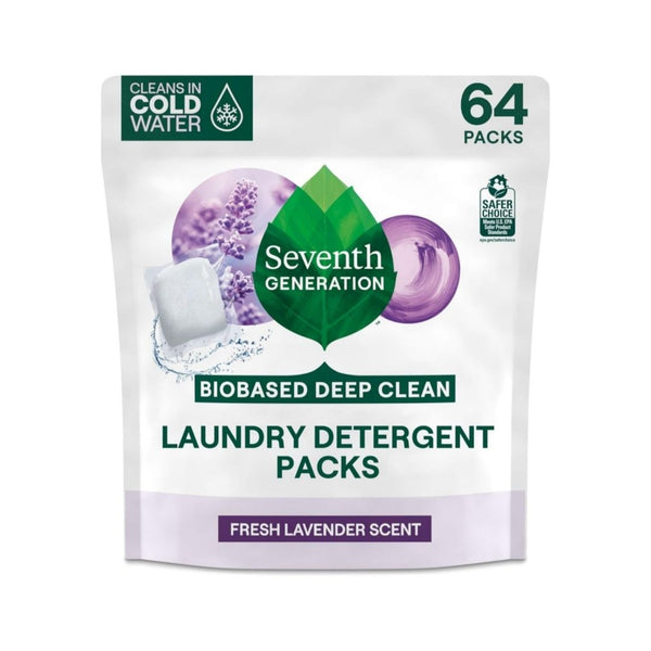 64 Seventh Generation Laundry Detergent Packs