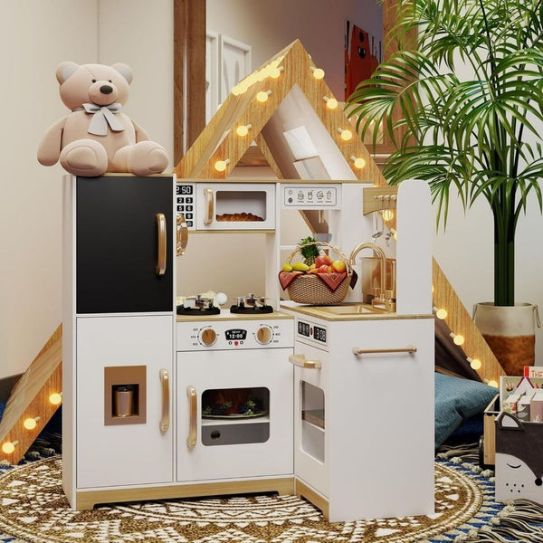 Kid's Corner Play Kitchen w/ Lights