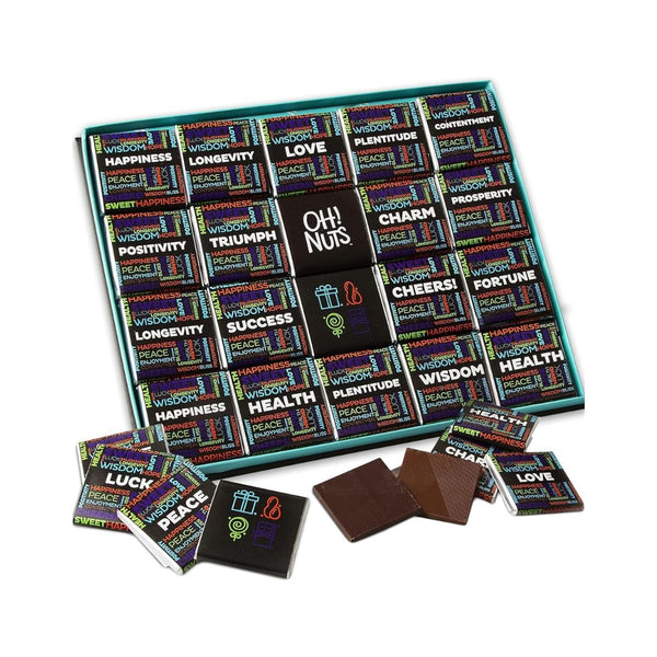 20-Pcs Oh! Nuts Gourmet Belgium Chocolate Gift Baskets