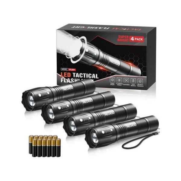 4 LED Flashlights