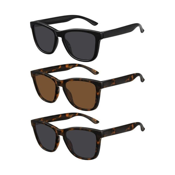 3-Pack Polarized Sunglasses