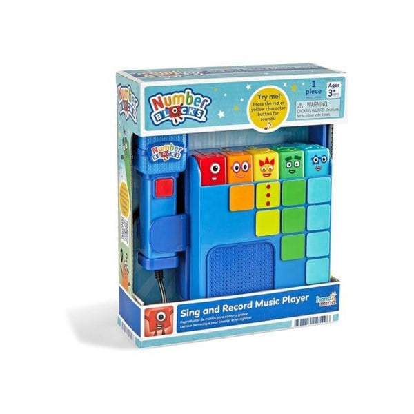 hand2mind Numberblocks Sing & Record Music Player