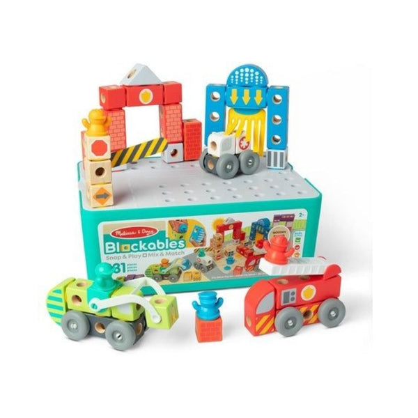 131-Piece Melissa & Doug Blockables Deluxe City Play Set
